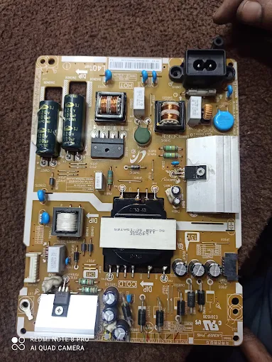 New assembled TV installation